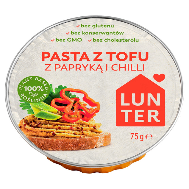 Pasta Papryka i Chilli Lunter 80g