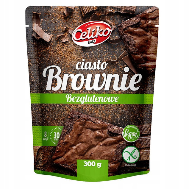 Mieszanka na bezglutenowe Brownie Celiko 300 g