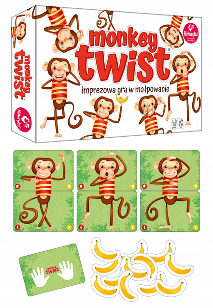 Gra ruchowa Monkey Twist – Kukuryku