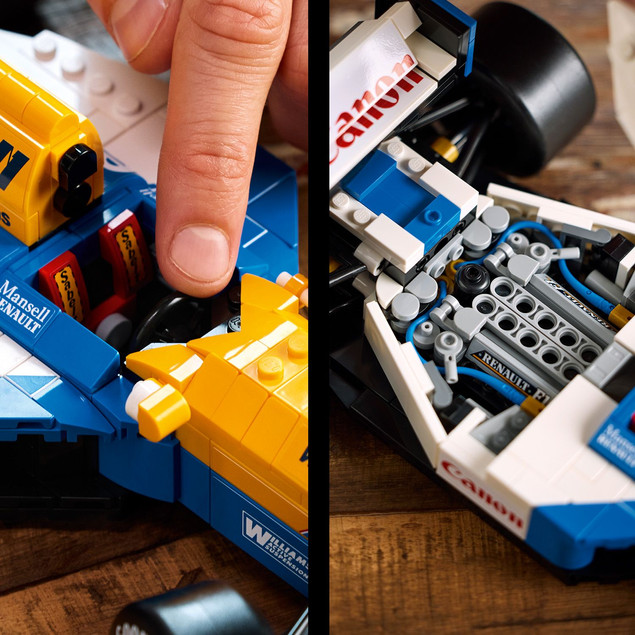 LEGO Icons 10353 Williams Racing FW14B F1 Nigel Mansell Model Bolid 18+