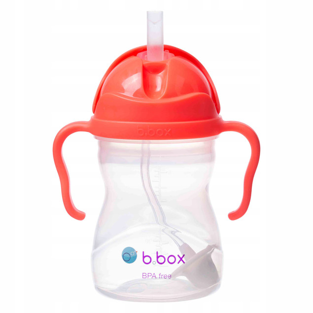 ZESTAW Bidon ze słomką b.box 240 ml + Szczoteczka Soniczna bblüv Sönik dla Dzieci