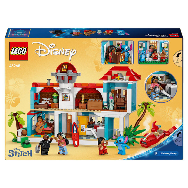 Klocki LEGO® Disney 43268 Domek na plaży Lilo i Stitcha