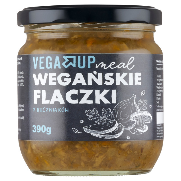 Flaczki Wegańskie z Boczniaków 440g Vega UP