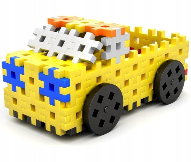 Klocki Basic Building Site 4in1