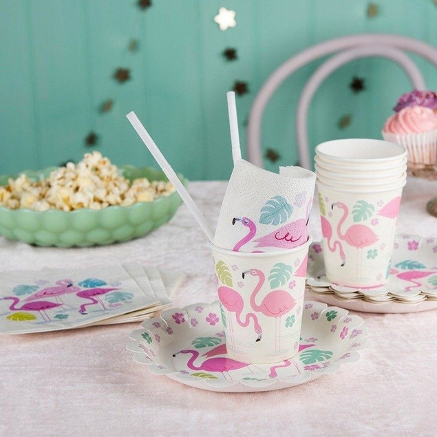 Rex London Serwetki koktajlowe 20 szt Flamingo