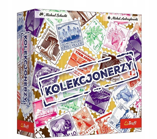 Gra Planszowa KOLEKCJONERZY Trefl Rodzinna Strategiczna
