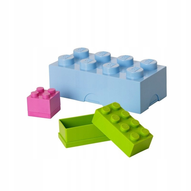 Pojemnik LEGO Mini Box 8 Żółty 40121732 na Przekąski