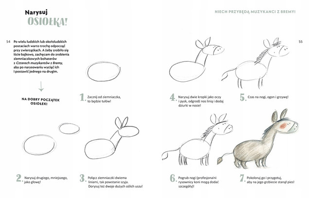 Jeszcze więcej nauki rysowania. Zacznij od ziemniaczka! ĺrisz Agócs