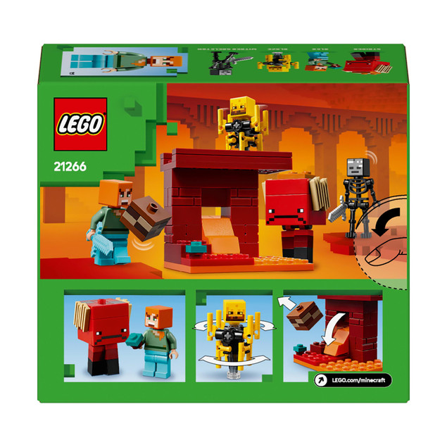LEGO Minecraft Bitwa na Moście Netheru 21266