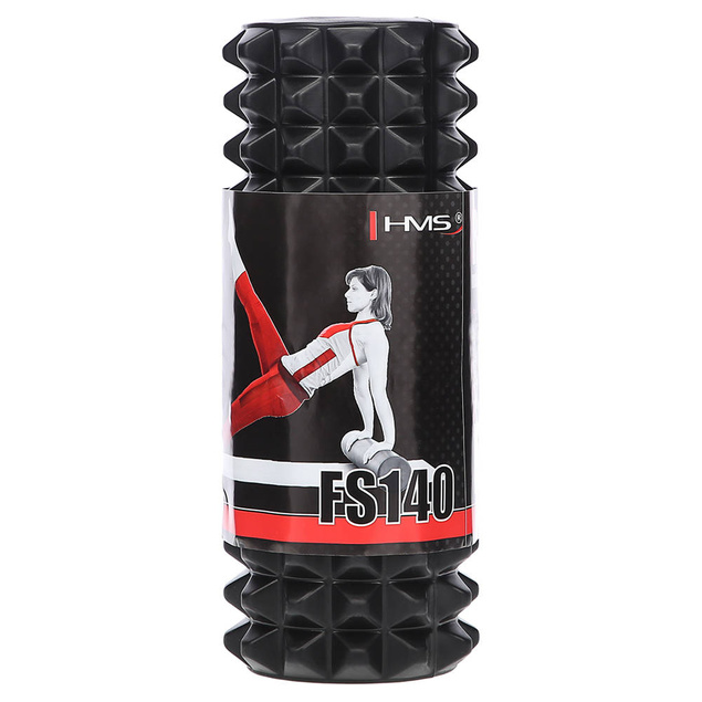 FS140 CZARNY 33CM WAŁEK FITNESS/ROLLER HMS