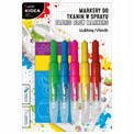 Markery Do Tkanin 5 Kolorów w Sprayu z Szablonami ZWIERZAKI Kidea