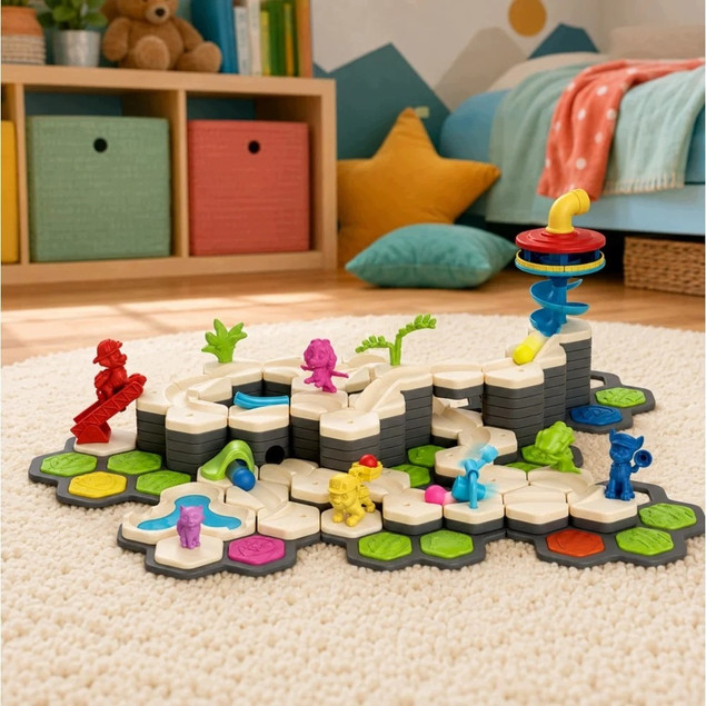 Gra logiczna RAVENSBURGER GraviTrax Junior Zestaw startowy Psi Patrol XXL