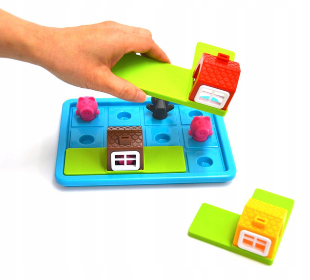 TRZY MAŁE ŚWINKI Gra Logiczna Polska Edycja 3+ Smart Games