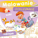 Malowanie - doklejanie. Mix Zwierząt