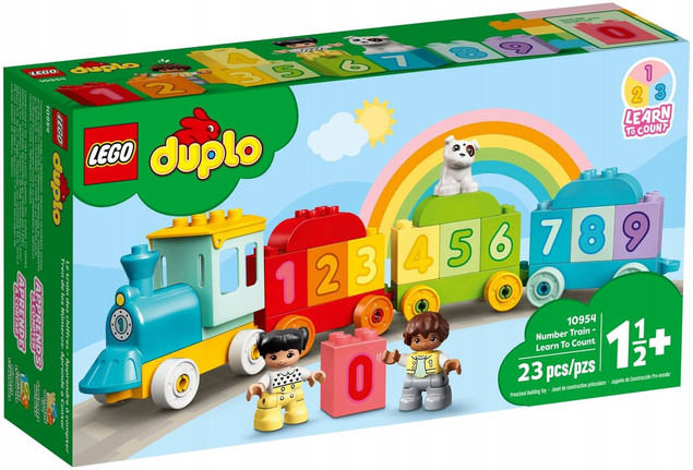 LEGO Duplo Pociąg z cyferkami 10954