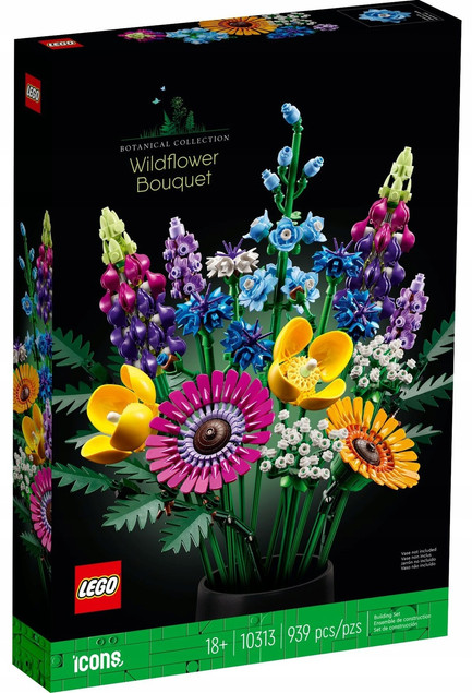 Lego ICONS 10313 Bukiet z polnych kwiatów