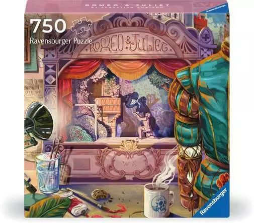 Ravensburger Puzzle Art & Soul: Romeo a Julie 750 elementow