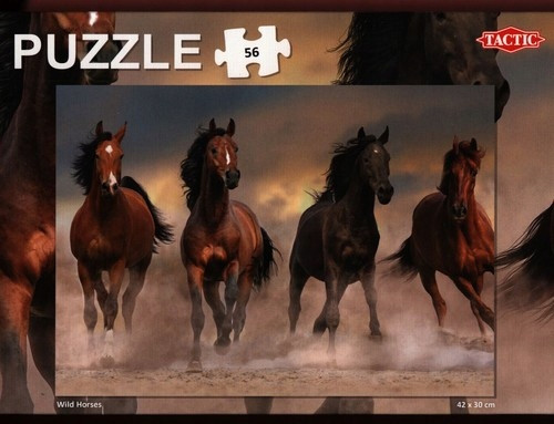 Puzzle 56 Wild Horses Tactic – Dzikie Konie (7+)