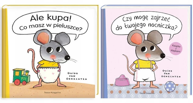 ALE KUPA! CO MASZ W PIELUSZCE? + CZY MOGĘ ZAJRZEĆ DO TWOJEGO NOCNICZKA?