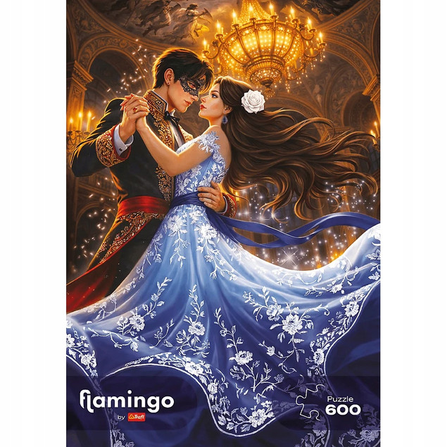 Puzzle Trefl 600 el. Flamingo by Trefl, Romantasy