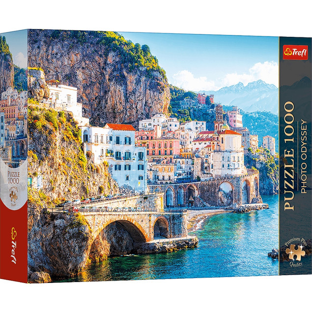 Puzzle Trefl Photo Odyssey Amalfi Kampania Włochy 1000 el. Premium Plus Quality