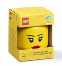 Pojemnik LEGO Storage Head Mini Głowa Dziewczynka 4033 Organizer Klocki 0,36L