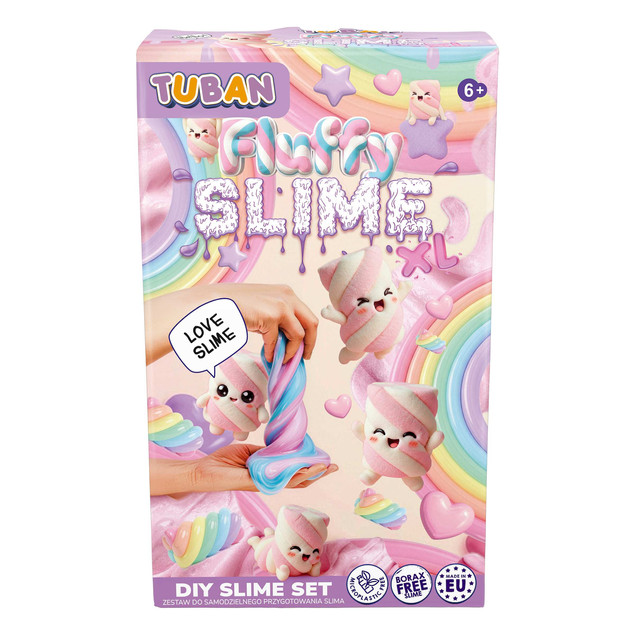 Zestaw Diy Tuban Slime Fluffy Xl