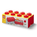 LEGO Pojemnik Duży Klocek Ósemka Czerwony – Organizer