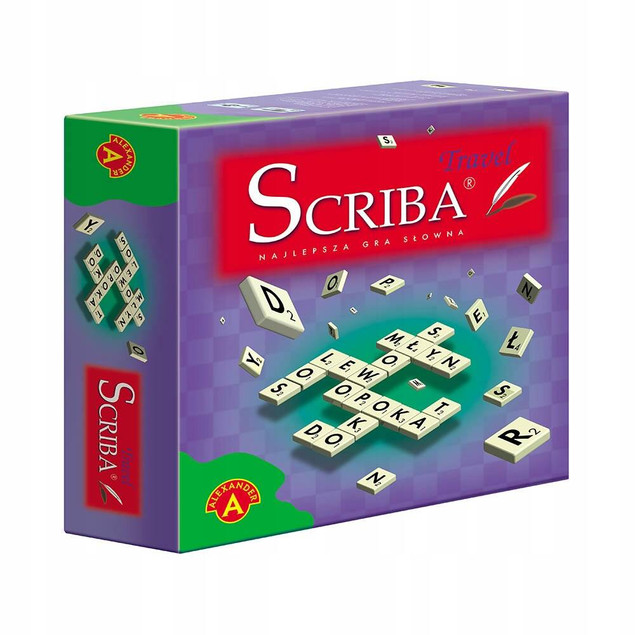 Słowna planszówka Scriba Travel – Alexander