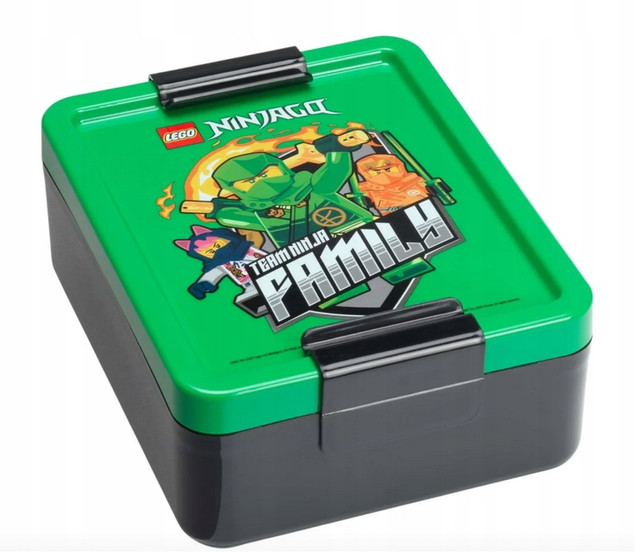 LEGO Ninjago Family Lunch Box Śniadaniówka Sora Arin Lloyd 40520803