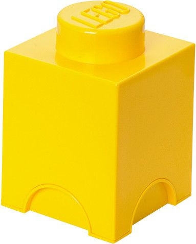 Pojemnik LEGO® Storage Brick 1 Stud Żółty 40011732