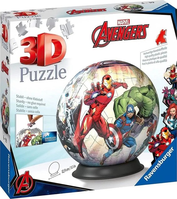 Ravensburger Puzzleball Marvel: Avengers 73 elementy