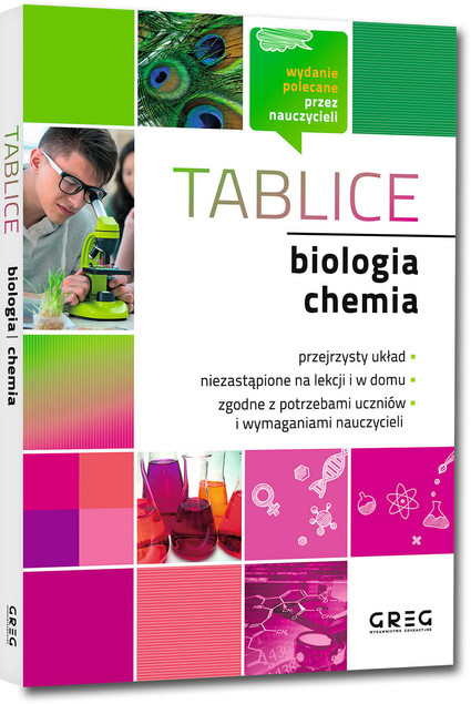 Tablice przedmiotowe: biologia + chemia Greg