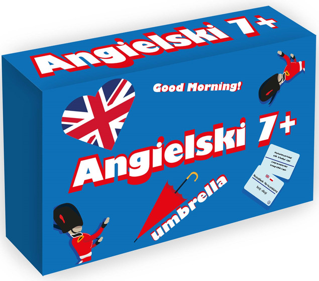 Gra Planszowa Angielski 7+ MINI KANGUR - Edukacja dla Dzieci