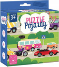Puzzle Pojazdy 3+ Kangur Edukacyjne dla Dzieci