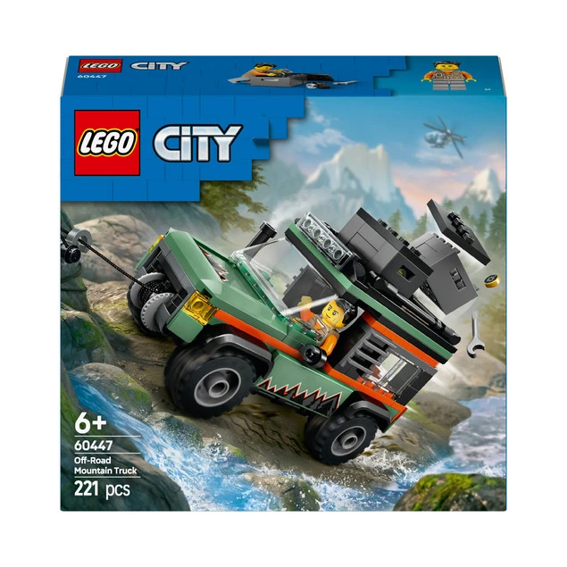 LEGO City Górska ciężarówka terenowa 4x4 60447_1