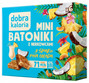 3x Mini Batoniki Malina Kokos Mango BEZ CUKRU Nerkowiec 306g DOBRA KALORIA