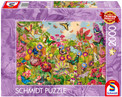 Schmidt Puzzle 2000 el. Ogród Motyli Premium Quality