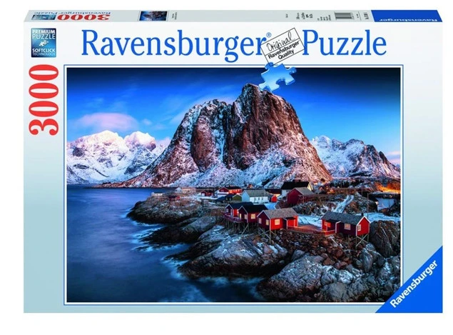 Puzzle Ravensburger Hamnoy Lofoten 3000 elementów