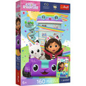 Puzzle Trefl 160 el. Koci Domek Gabby Piękna Gabby + Plakat