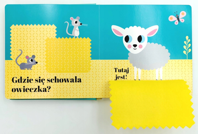 Zabawa W Chowanego Gdzie Się Schował Kurczaczek? 3+ HarperKids