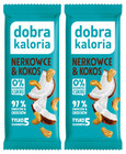 2x DOBRA KALORIA Zdrowy Baton Orzechy Nerkowca i Kokos Bez Dodatku Cukru
