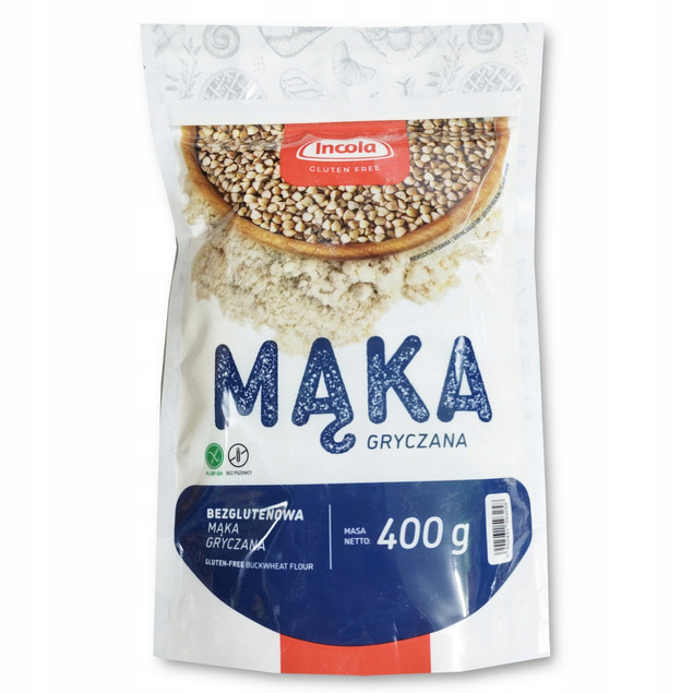 MĄKA GRYCZANA BEZGLUTENOWA INCOLA 400 g