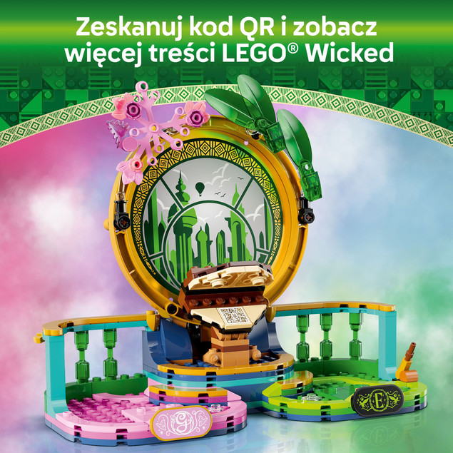 LEGO Wicked Zestaw: Figurki Elphaby i Glindy – 558 Elementów