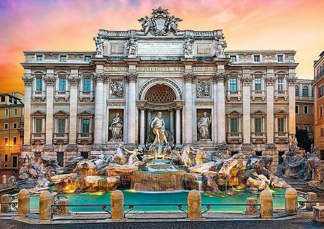 Puzzle 500 Fontanna di Trevi – Trefl