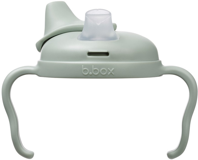 Kubek niekapek B.Box 240 ml oliwkowy 4m+ z miękkim ustnikiem