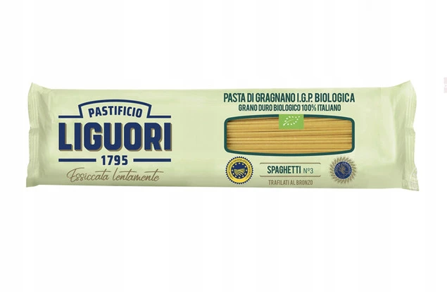 Opakowanie Makaronu Liguori IGP Spaghetti BIO