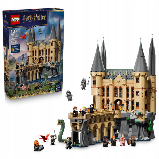 LEGO Harry Potter 76473 Zamek Hogwart: Wschodnie Skrzydło – Komnata Tajemnic