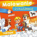 Malowanie-doklejanie. Pieski