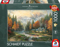 Puzzle 1000 el. Schmidt Spiele 58784 Thomas Kinkade Evening Kolorowe